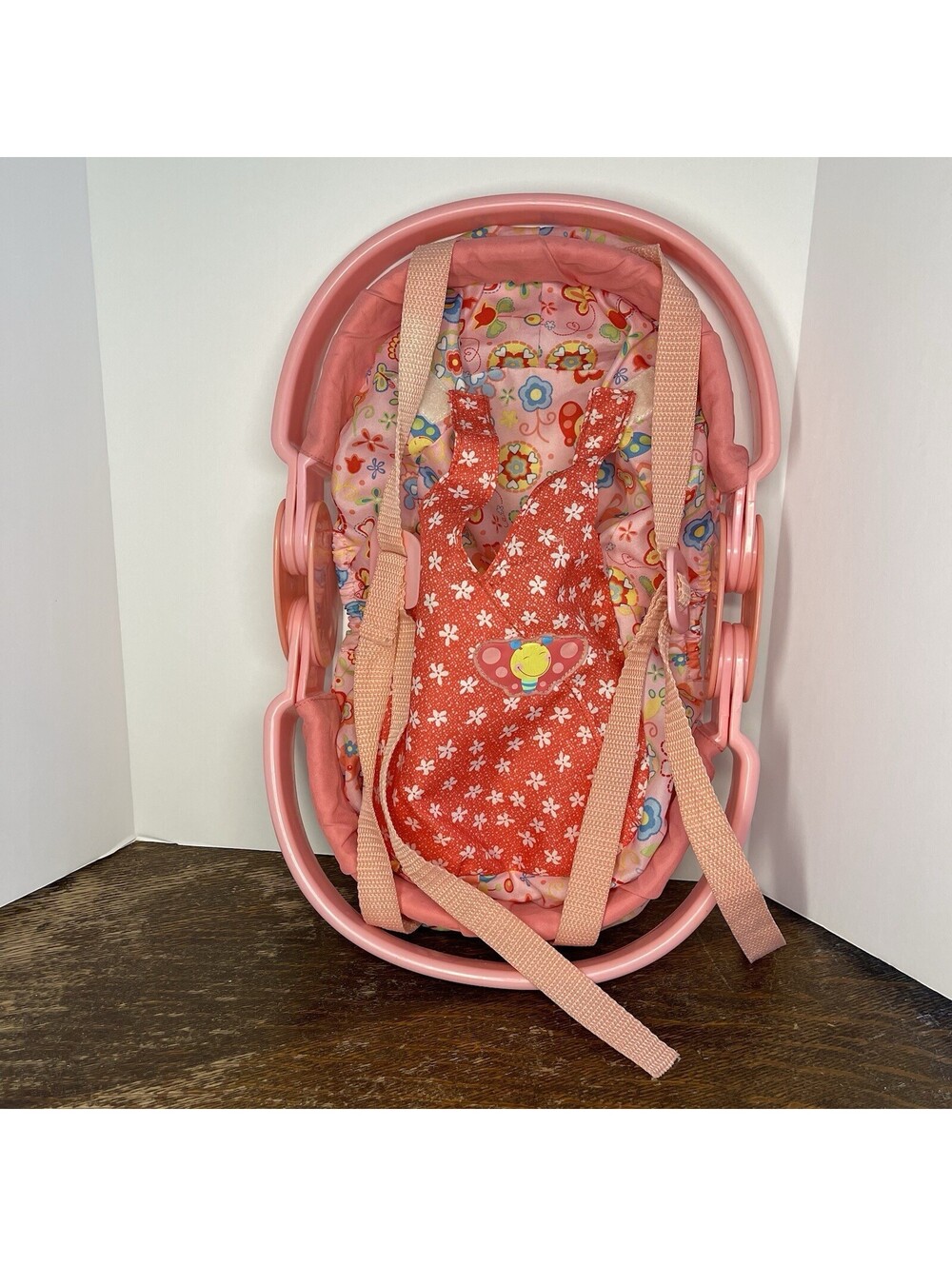 Hasbro Baby Alive Carrier 2007 5-in-1 Go Bye Bye Pink